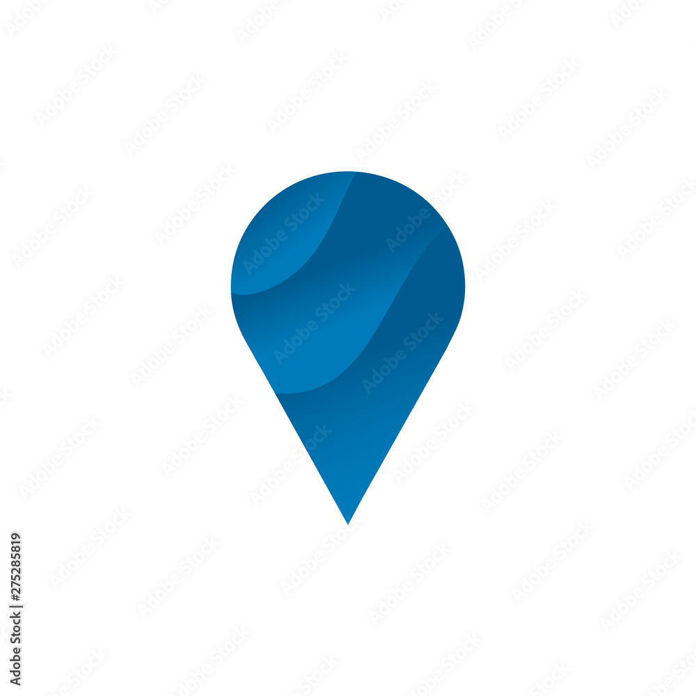Location pointer logo icon design vector template Location pointer logo icon design vector template
