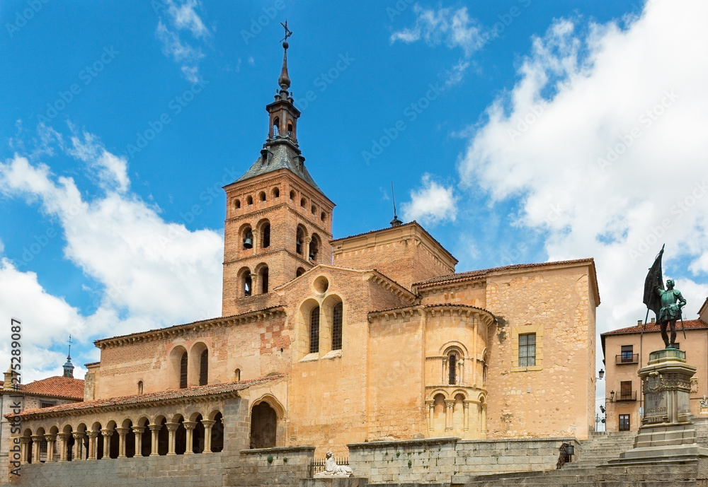 old church of San Martín in Segovia