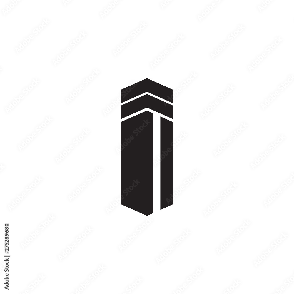 Pillar column logo icon design vector template Pillar column logo icon design vector template