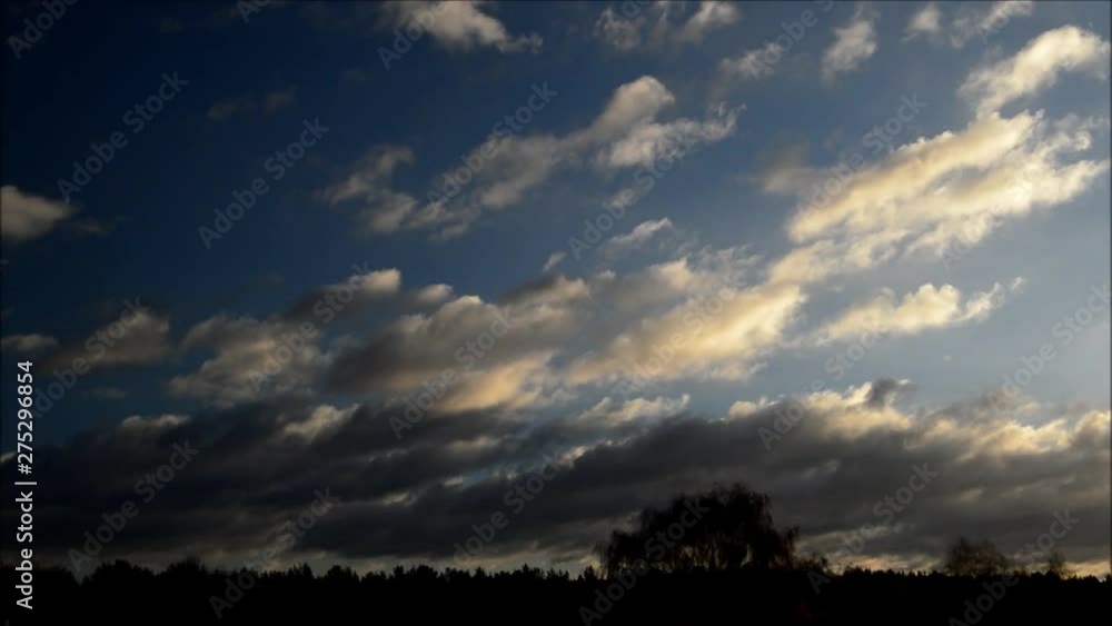 Autumnal Clouds over Berlin and Brandenburg of November 1, 2015, Germany Autumnal Clouds over Berlin and Brandenburg of November 1, 2015, Germany