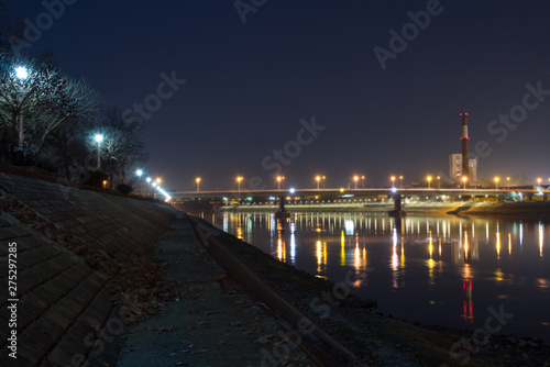 Osijek city in Croatia at night © Bruno