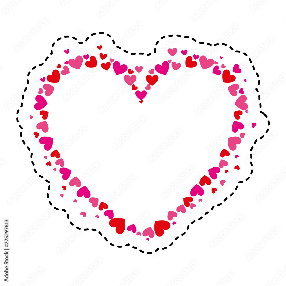 heart icon design, love card