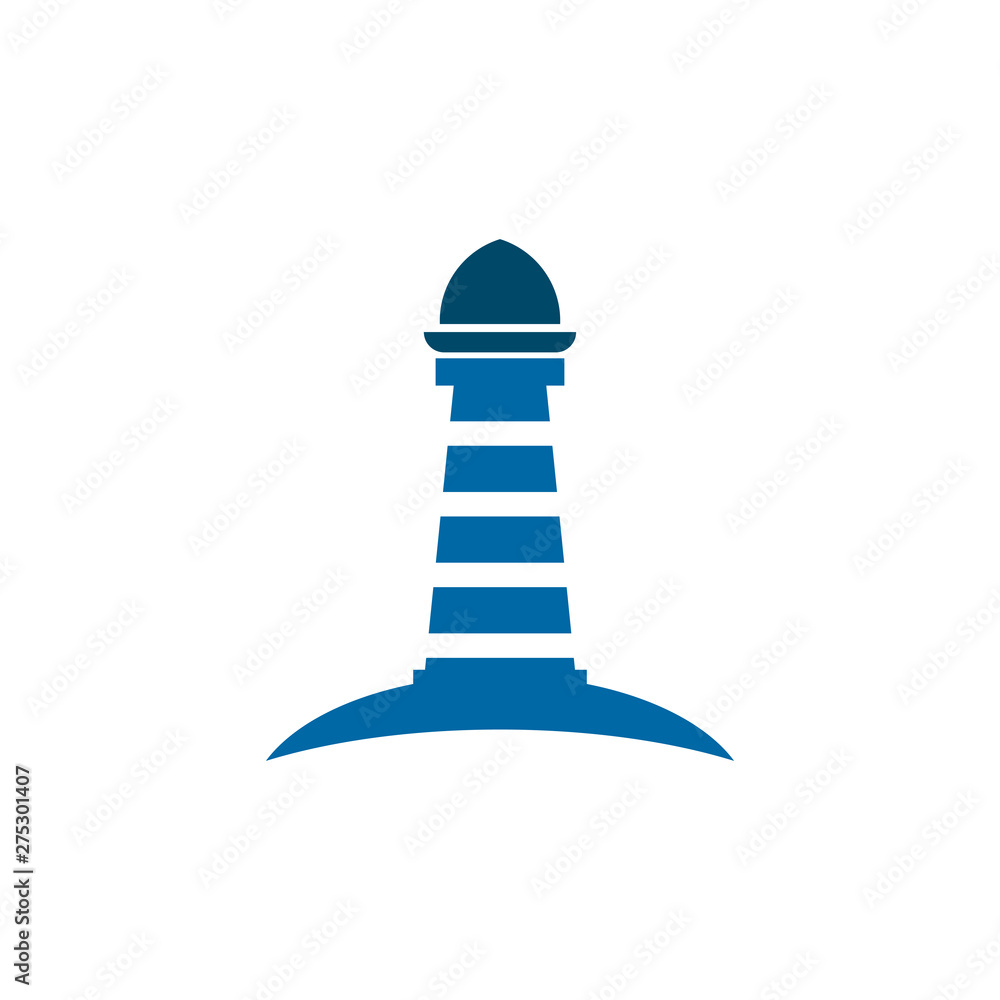 Lighthouse icon logo design vector template Lighthouse icon logo design vector template