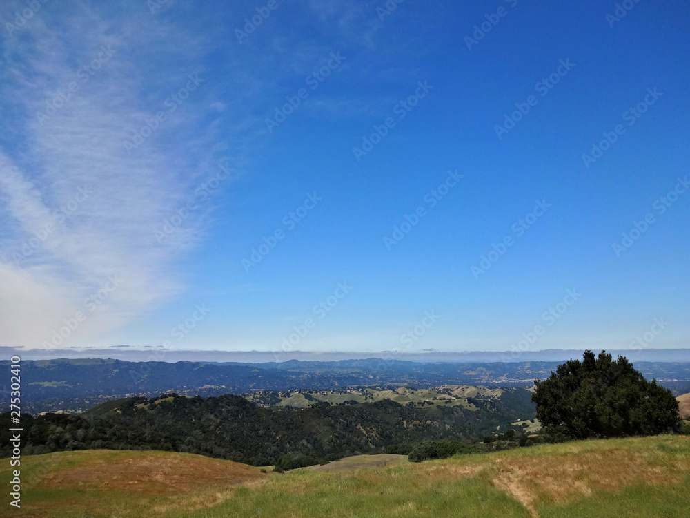 Fototapeta premium Scenic summer natural landscape of California, USA