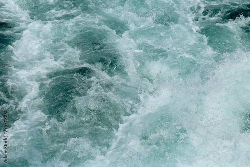 abstract background - water flows in the river or sea