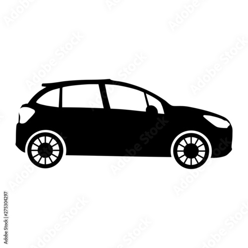  Crossover car icon vector. Crossover symbol illustration. © Denys