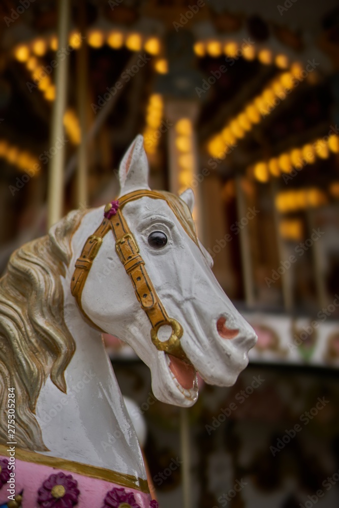 Traditional Carousel Merry-go-Round Horse