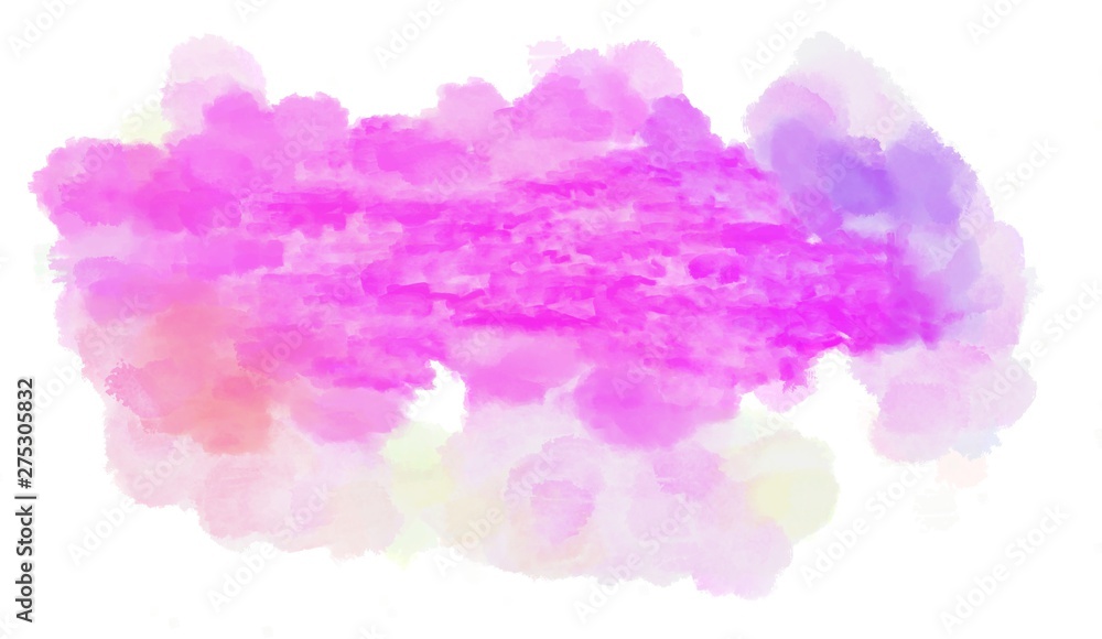 watercolor background. painting with violet, linen and neon fuchsia colors
