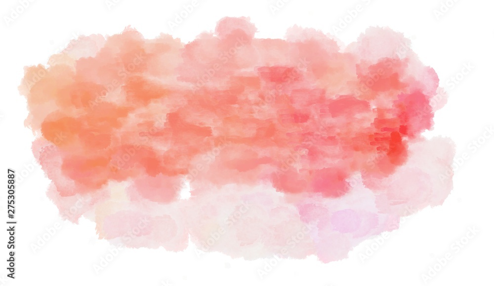 burly wood, light salmon and misty rose watercolor graphic background illustration