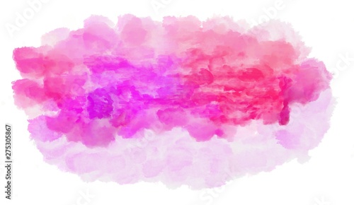 watercolor background. painting with orchid, lavender and hot pink colors