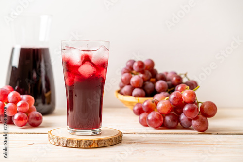 Fotografia fresh grape juice