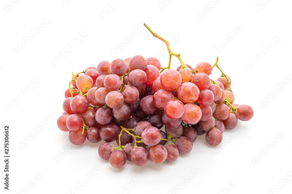 Fototapeta premium fresh grape on white background