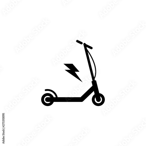 Electric Scooter Icon