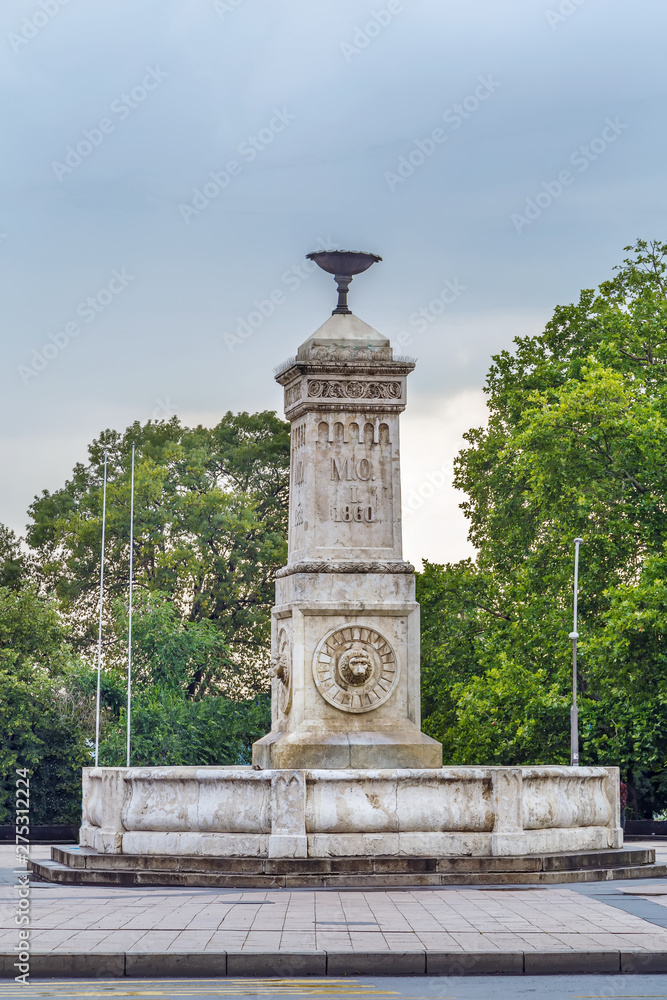 Terazije fountain, Belgrade, Serbia