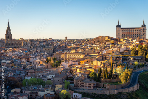 Panoramic view of Toledo, C...