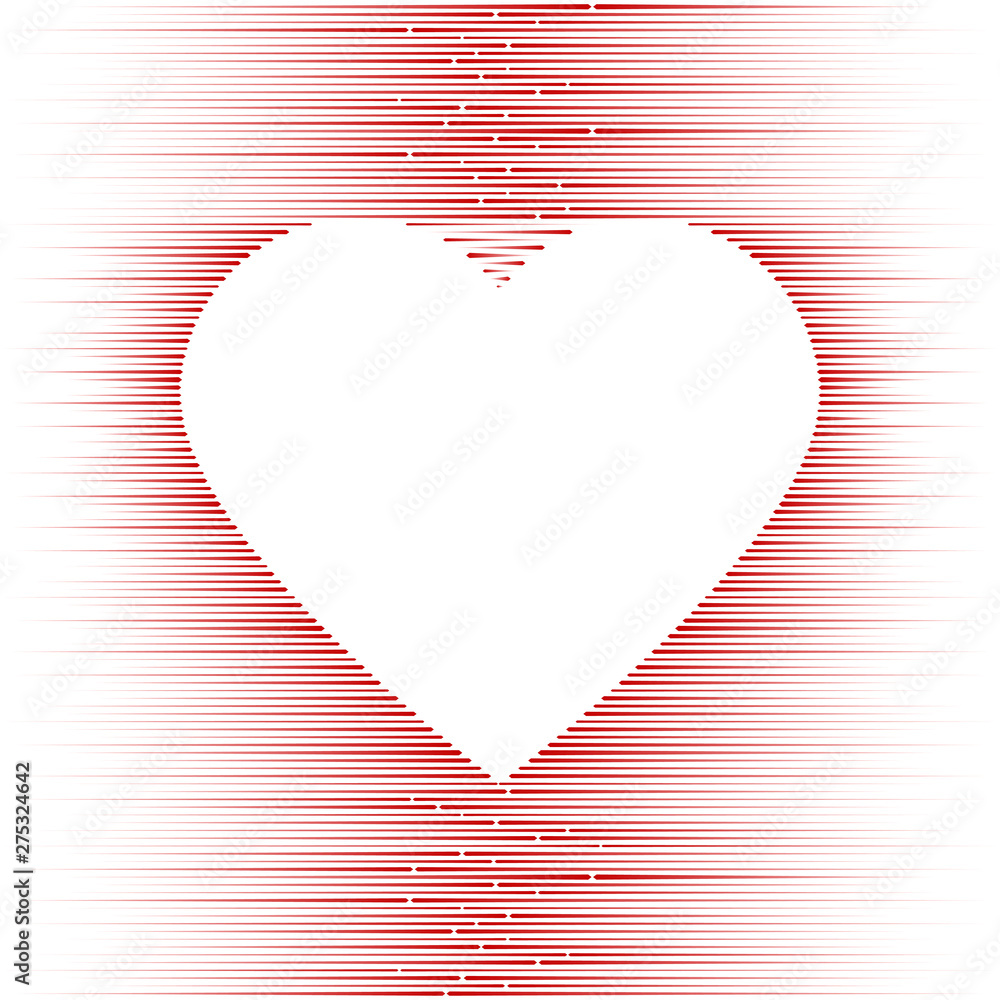 heart shape vector png