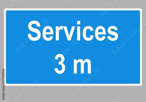 Destination tag next to There is a car maintenance service point.