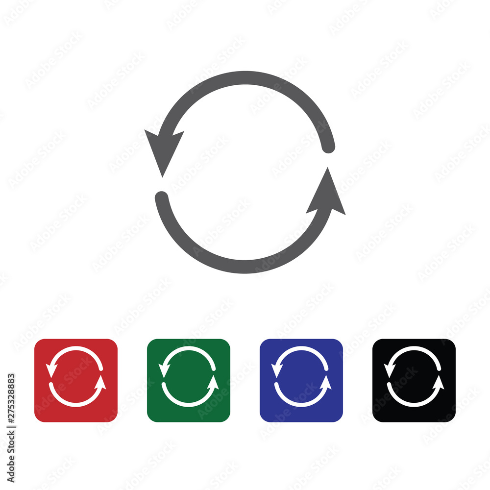 Refresh vector icon. Element of interface for mobile concept and web apps illustration. Thin glyph icon for website design and development, app development. Vector icon Refresh vector icon. Element of interface for mobile concept and web apps illustration. Thin glyph icon for website design and development, app development. Vector icon