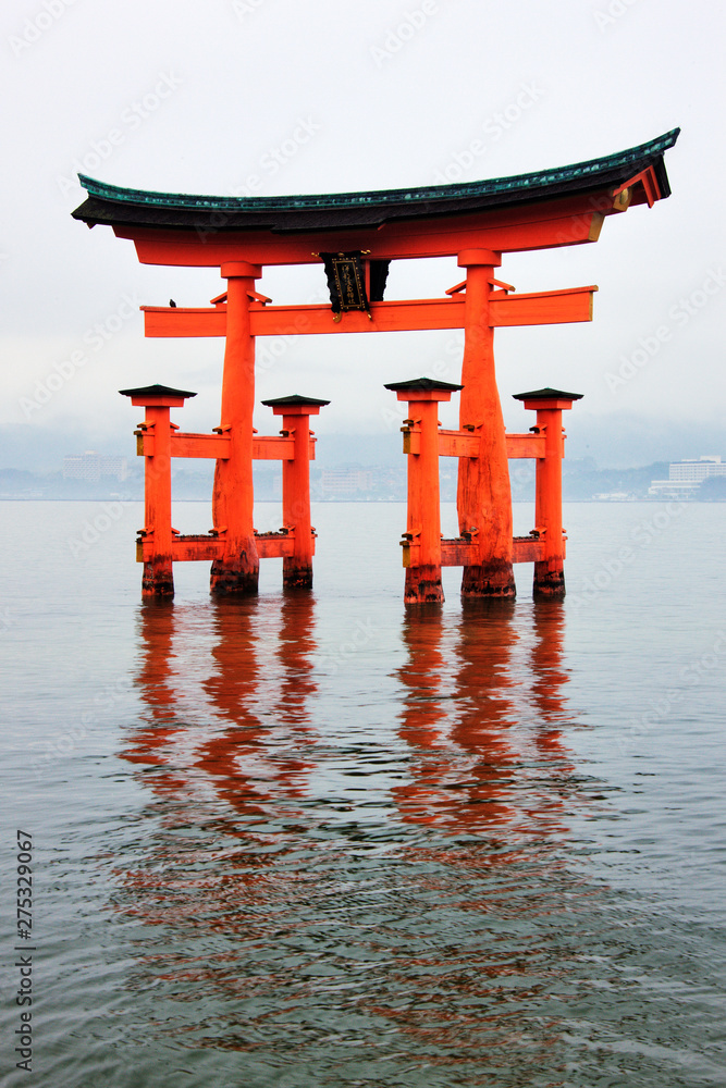 Gate at Itsukushima-Jinja Shrine Gate at Itsukushima-Jinja Shrine