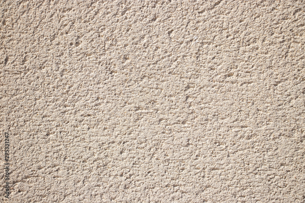 Fototapeta premium Beige painted grunge wall rough texture