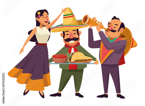 mexican food and tradicional culture