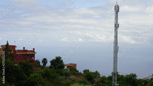 small village on teide volcano