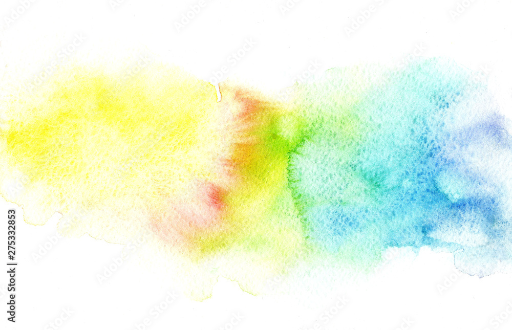 Abstract colorful watercolor blurred background.Graphic element for decoration design, card, invitation, wedding