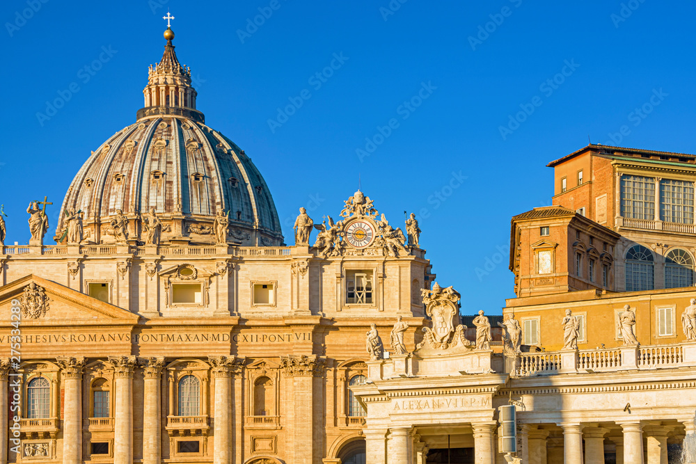 Saint Peter Basilica in Vatican Rome