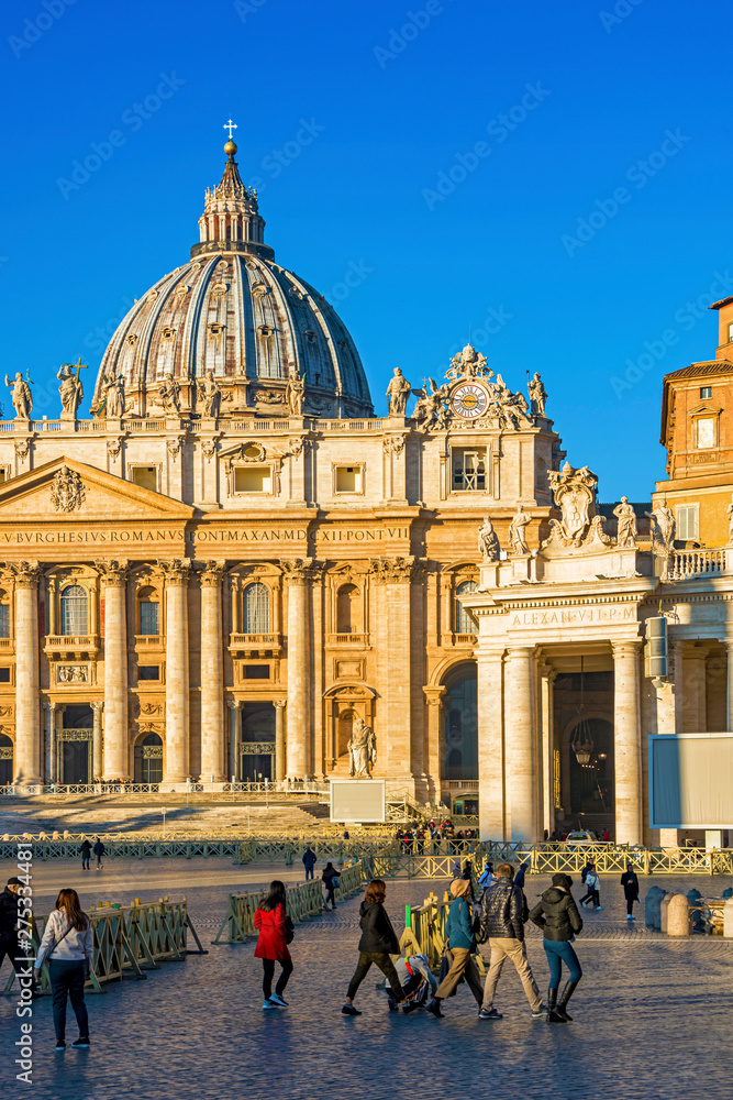 Obraz premium Saint Peter Basilica in Vatican Rome