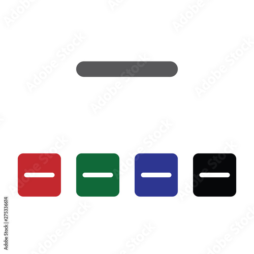 Delete vector icon. Element of interface for mobile concept and web apps illustration. Thin glyph icon for website design and development, app development. Vector icon