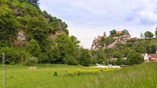 Castle Pottenstein in Franconian Switzerland, Germany