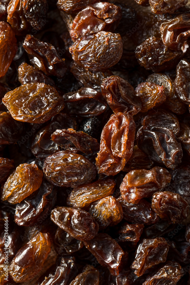 Organic Dried Brown Raisins Organic Dried Brown Raisins