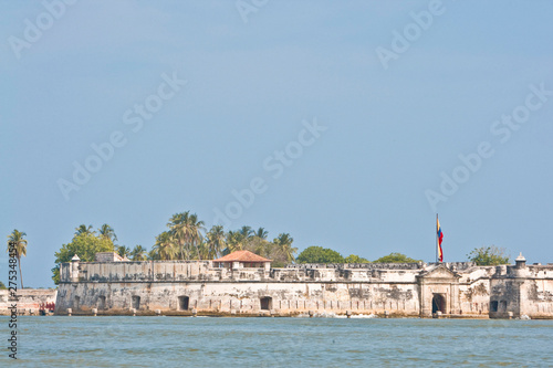 Cartagena, Bolviar, Colombia, April 24, 2009: Castle of San Fernando of Bocachica photo