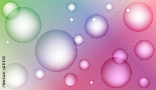 Pastel Multicolored geometric drop abstract background. Design for cover page, poster, banner of websites. Vector illustration.