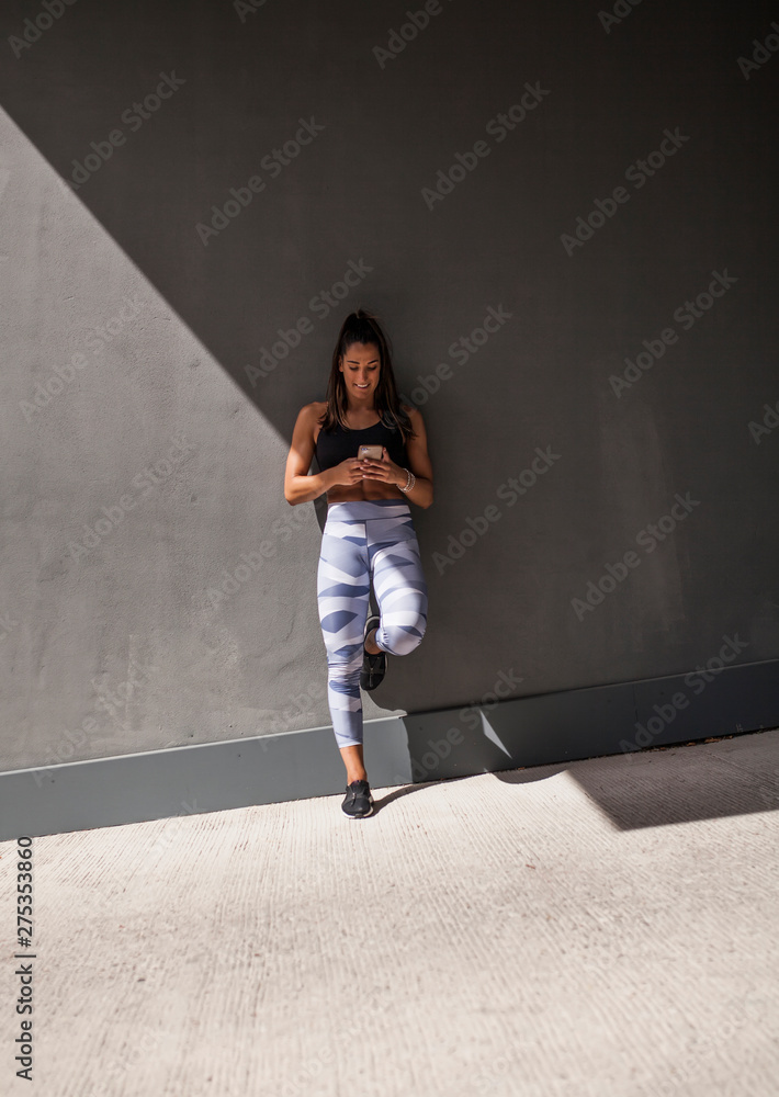 Fototapeta premium twins athletes