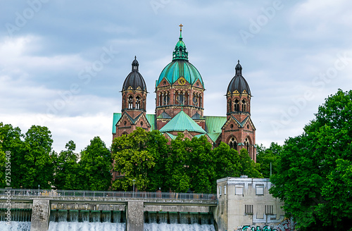 Die protestantische Kirche St.Lukas in München photo