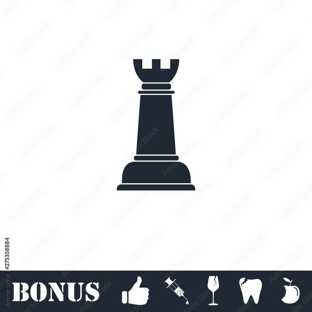 Chess icon flat Chess icon flat