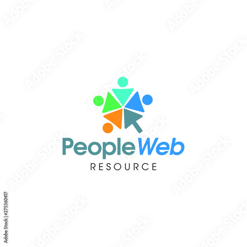 best original logo designs inspiration and concept for connecting people web resource  by sbnotion