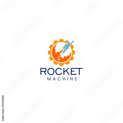 best original logo designs, idea and inspiration for seo rocket machine