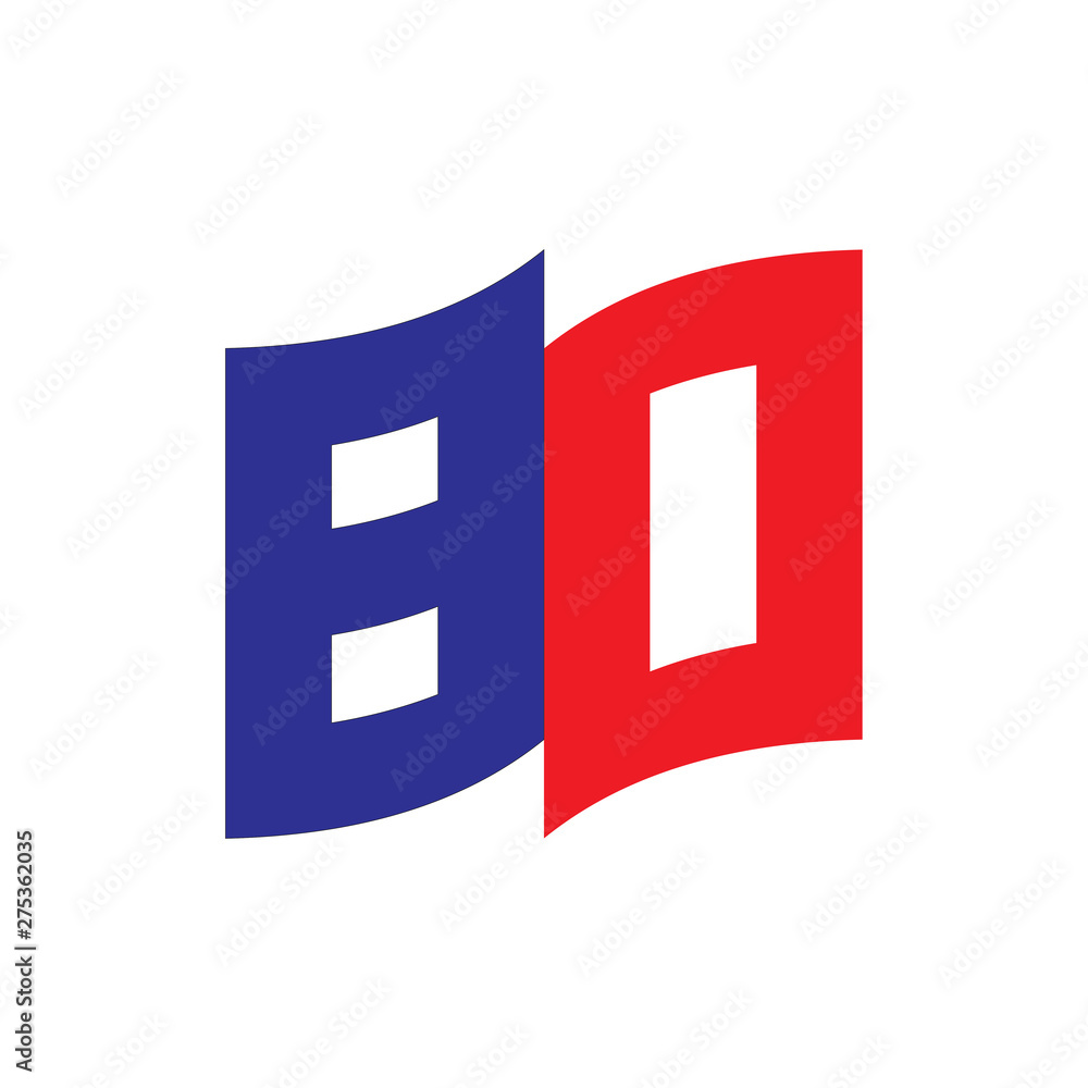 Flag with number 80 logo design vector Flag with number 80 logo design vector