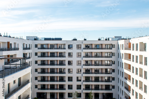 modern apartment building