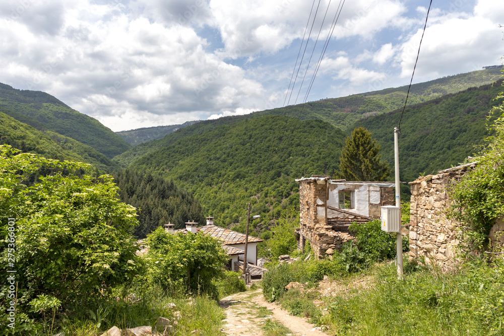 Village of Kosovo with nineteenth century houses, Bulgaria