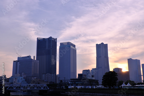 view of yokohama city