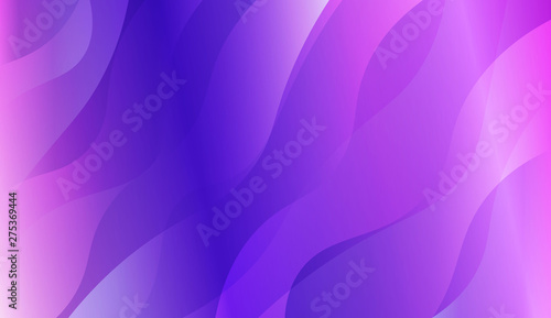 Blurred Decorative Design In Abstract Style With Wave  Curve Lines. For Creative Templates  Cards  Color Covers Set. Vector Illustration with Color Gradient.