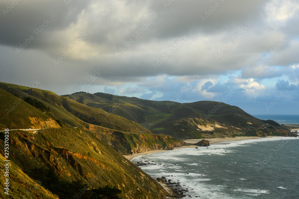 Looking Down the Coast of Big Sur