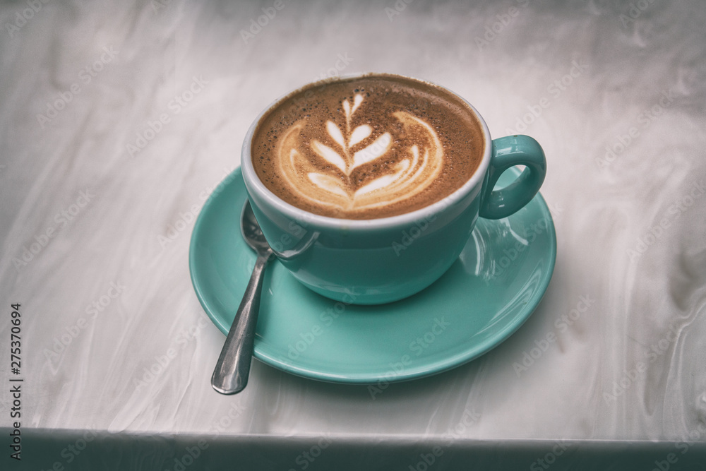 Coffee Cappuccino Latte Foam Saucer Mug Cup Stock Photo - DIGITAL FILE  DOWNLOAD