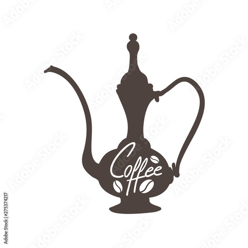 Classic teapot illustration