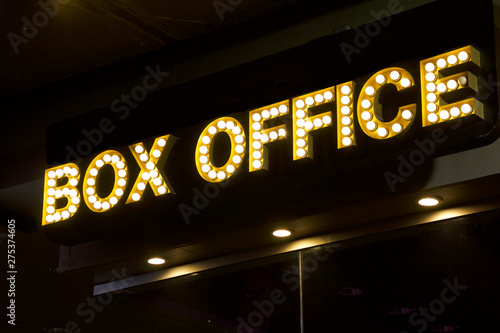 Box office sign