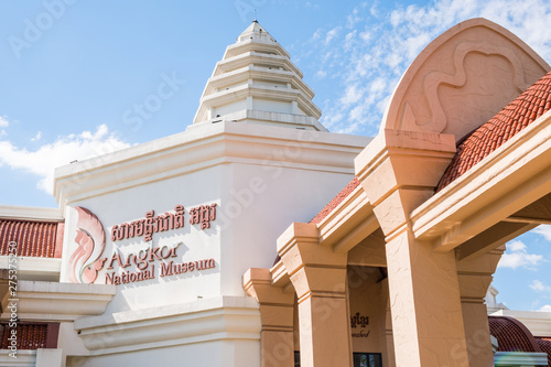  Angkor National Museum an archaeological museum dedicated to the collection, preservation and presentation of Angkorian artifacts in Siem Reap. photo