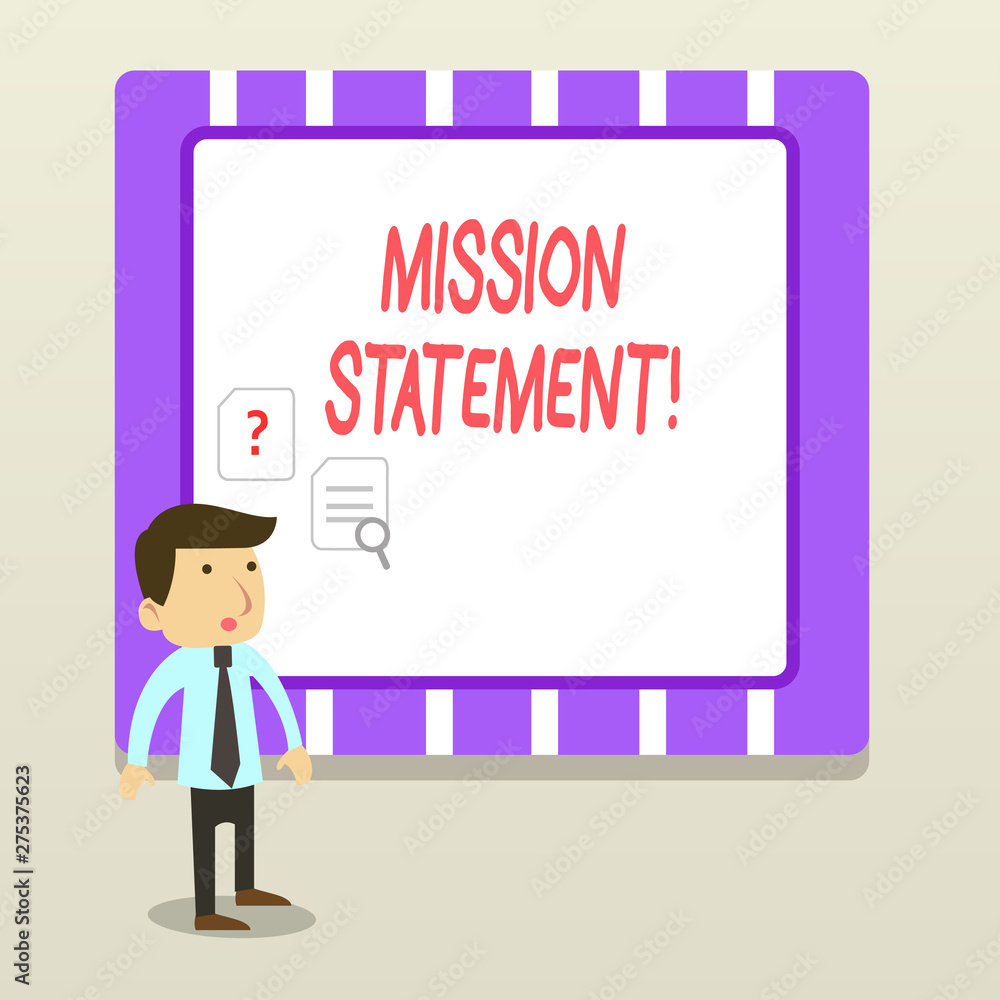 Handwriting text Mission Statement. Conceptual photo formal summary of the aims and values of a company Handwriting text Mission Statement. Conceptual photo formal summary of the aims and values of a company